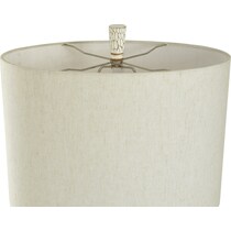 romeo white table lamp   