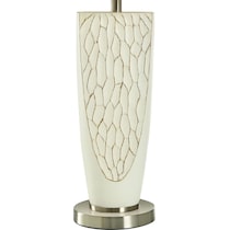 romeo white table lamp   