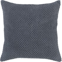 romina gray accent pillow   