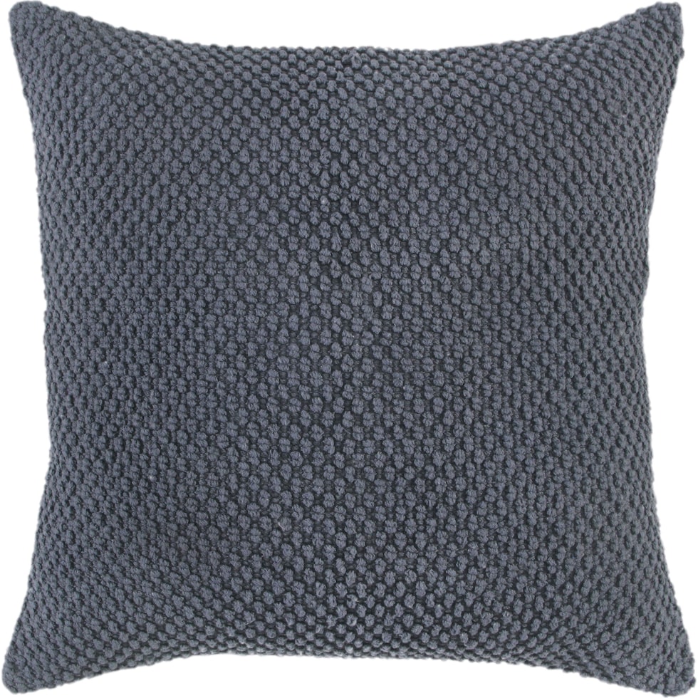 romina gray accent pillow   