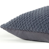 romina gray accent pillow   