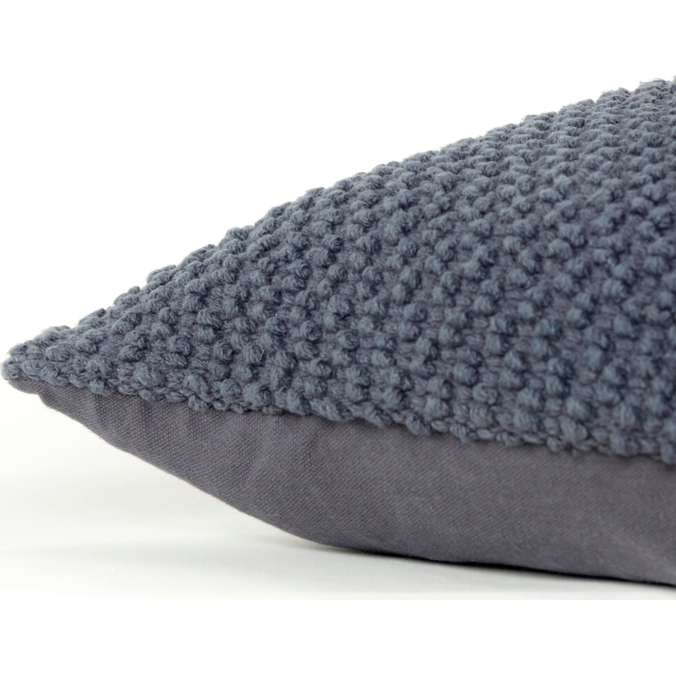 romina gray accent pillow   