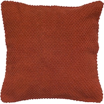 romina orange accent pillow   