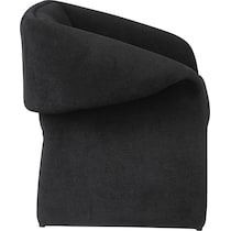 ronea black accent chair   