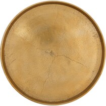 root gold accent table   
