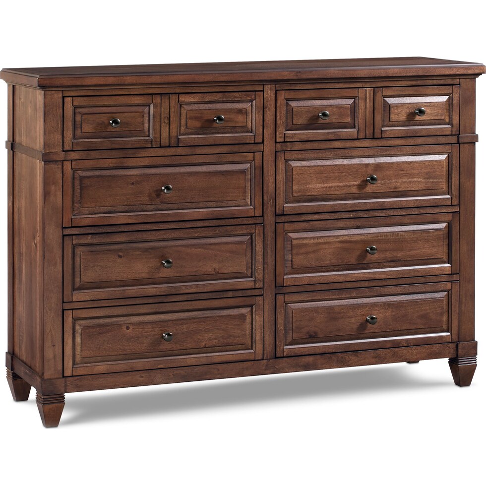 rosalie dark brown dresser   