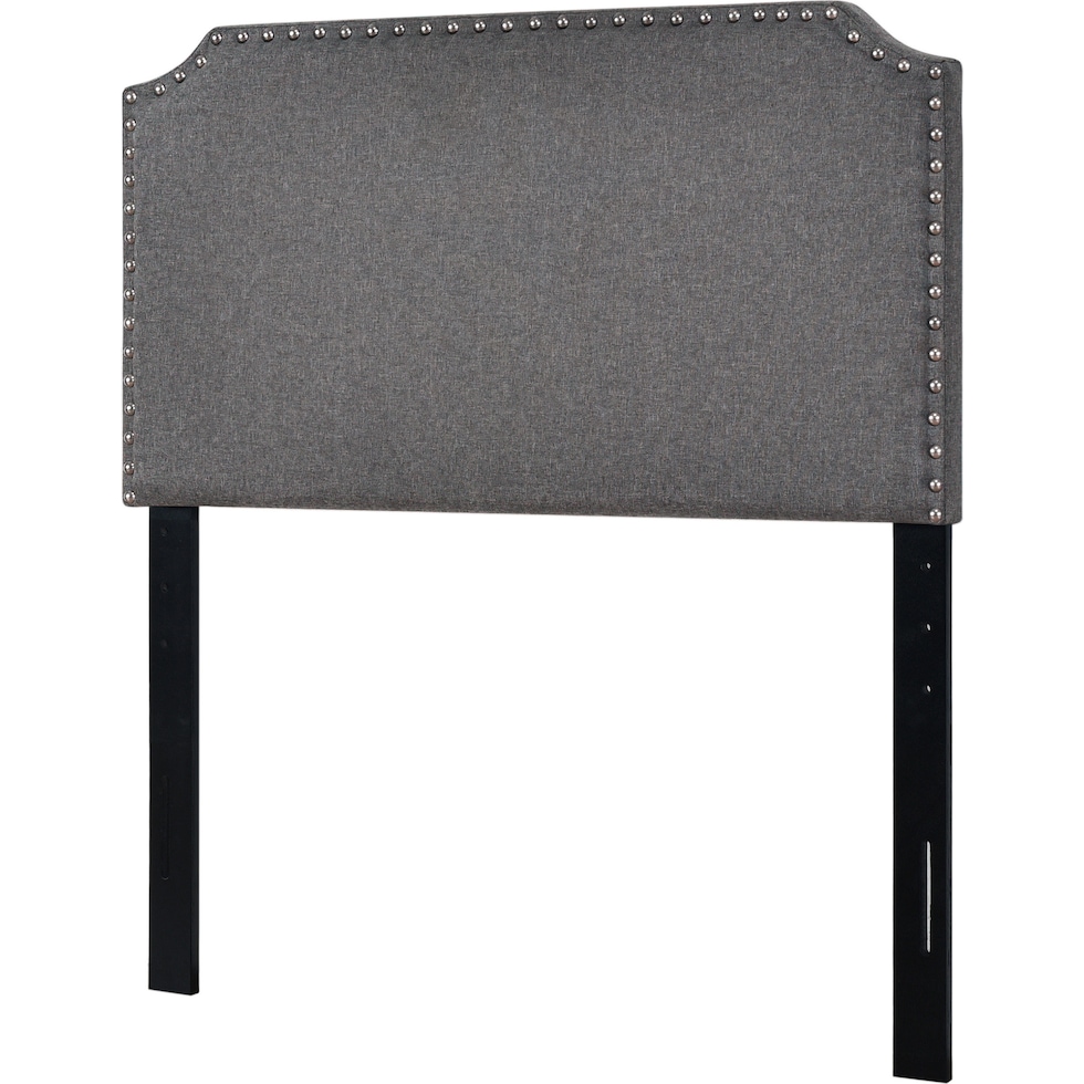 rosalind gray twin headboard   