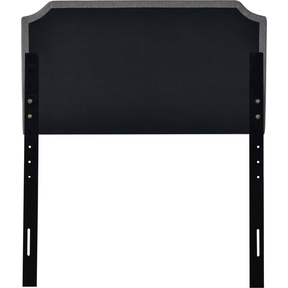 rosalind gray twin headboard   