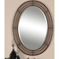 rosana dark brown mirror   