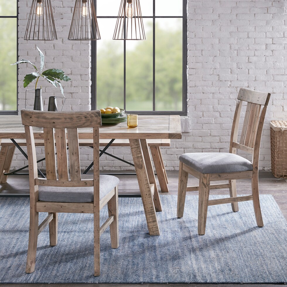 rosario light brown chair   