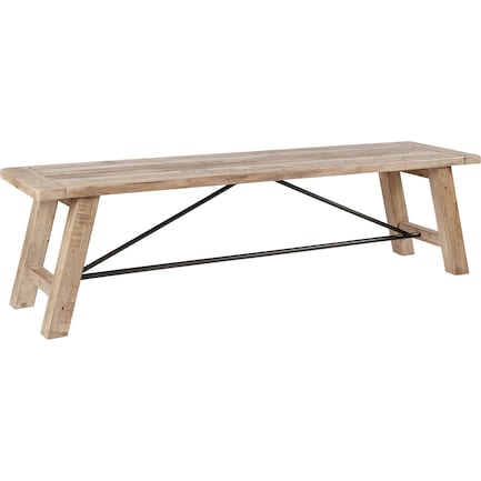 Rosario Dining Bench - Natural