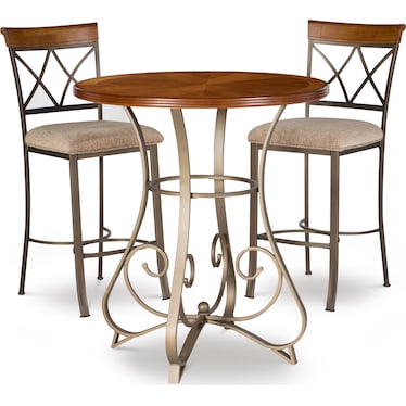 Rosedale 3-Piece Bar Set