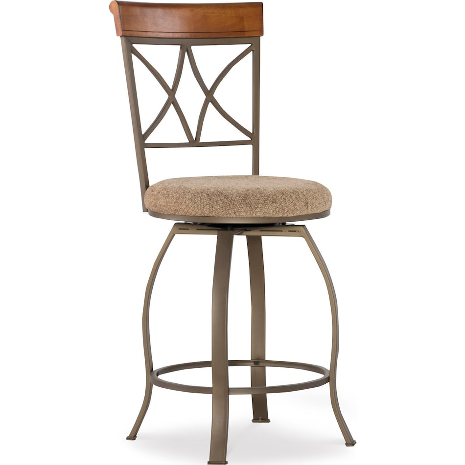 rosedale dark brown bar stool   