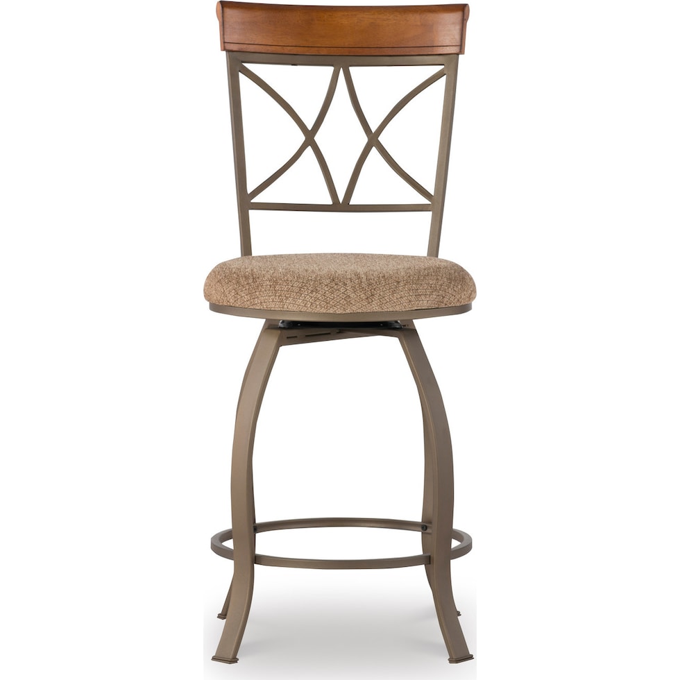 rosedale dark brown bar stool   