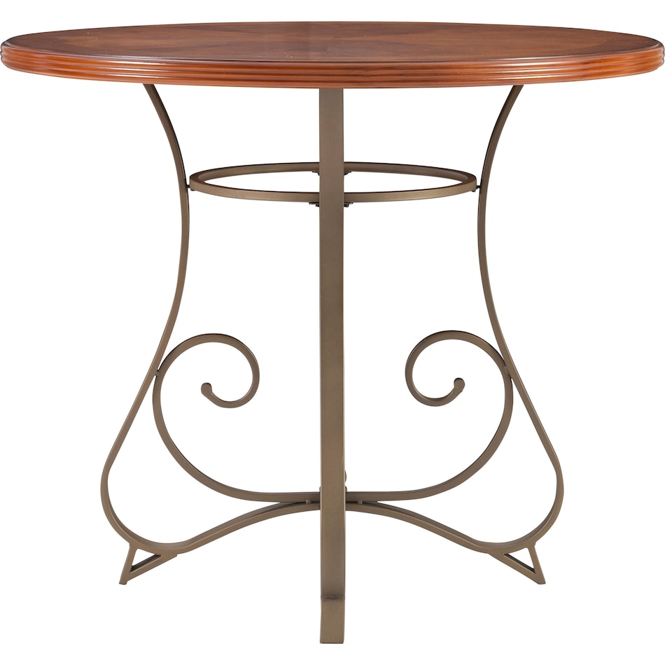 rosedale dark brown counter height dining table   