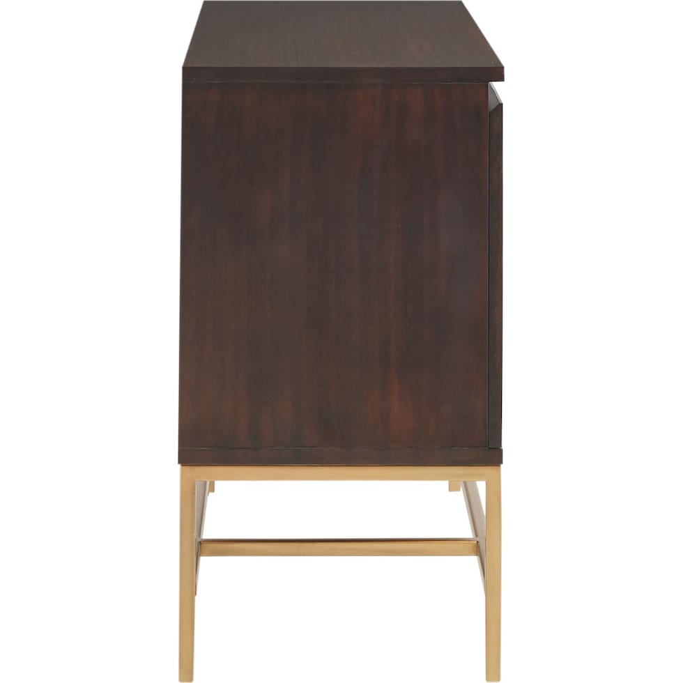 rosella dark brown cabinet   