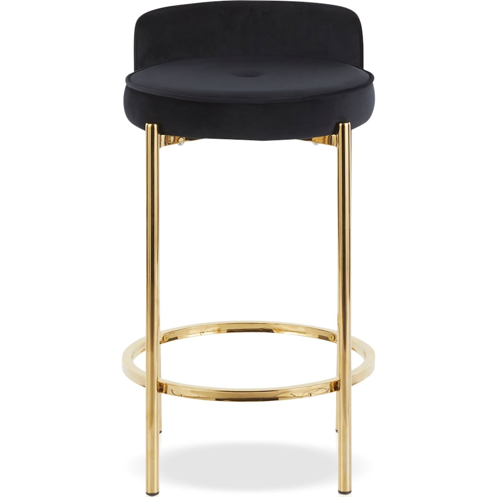 rosen black counter height stool   