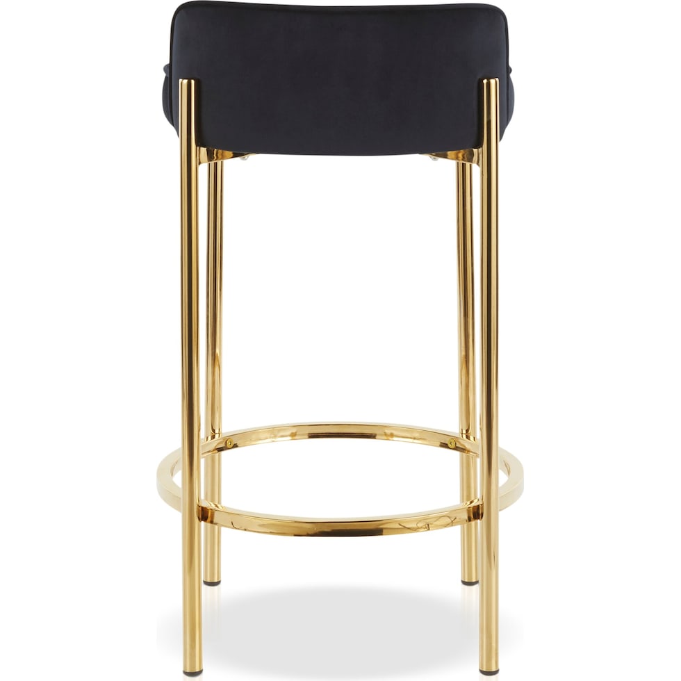 rosen black counter height stool   