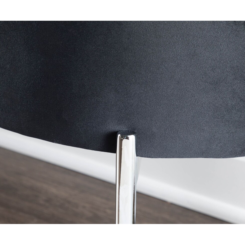 rosen black storage bench   
