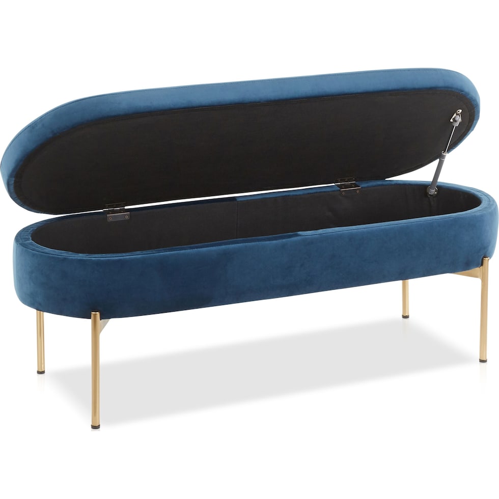 rosen blue bench   