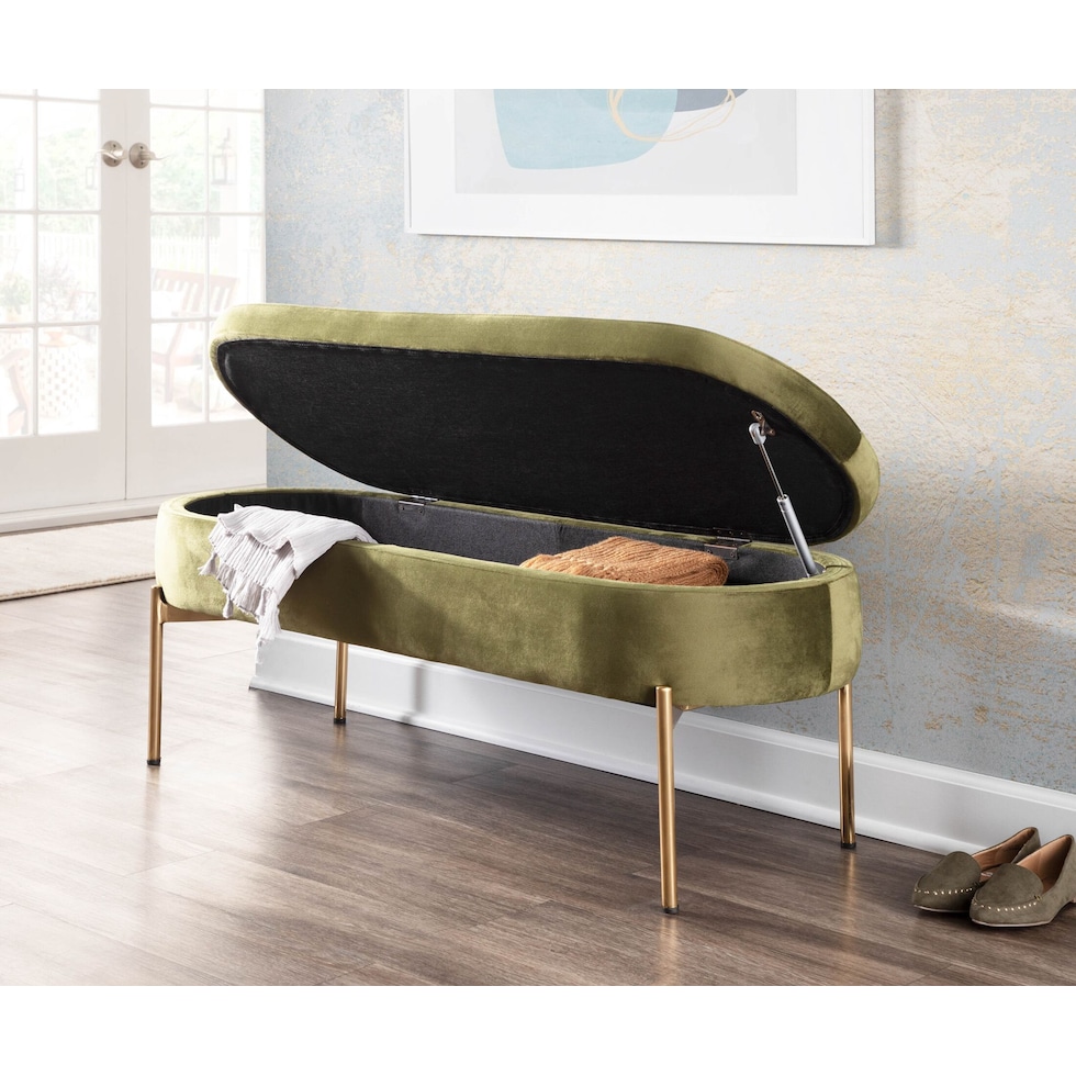 rosen green bench   