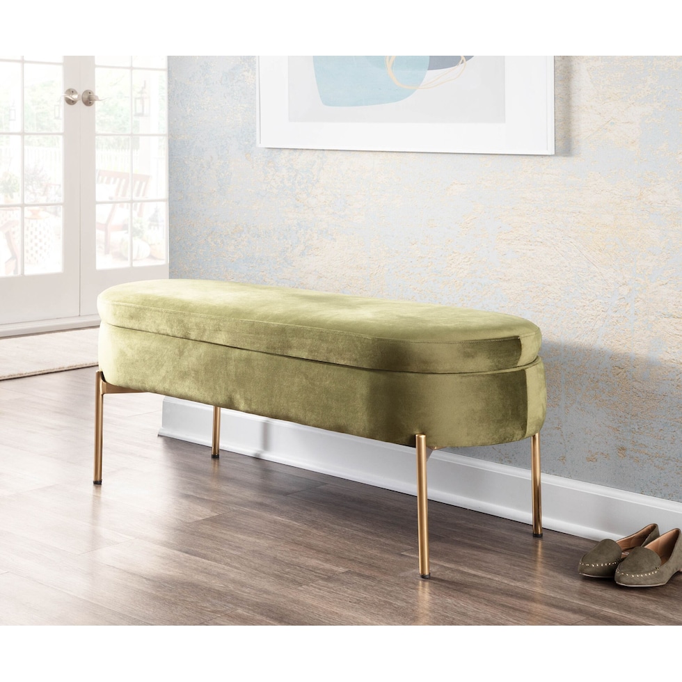 rosen green bench   