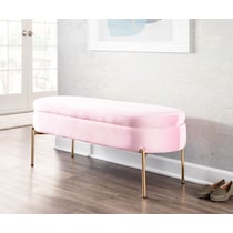 rosen pink bench   