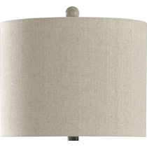 roshan light brown table lamp   