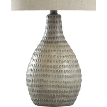 roshan light brown table lamp   