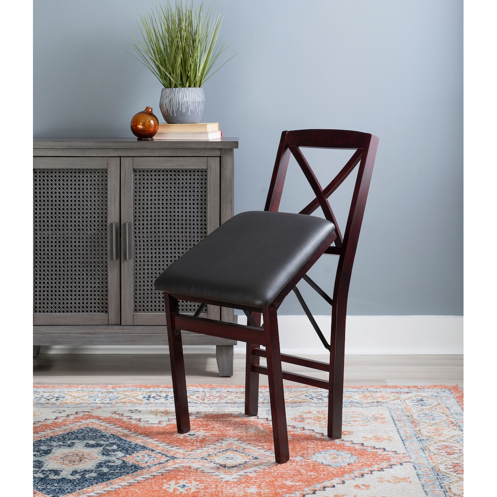 rosie dark brown chair   