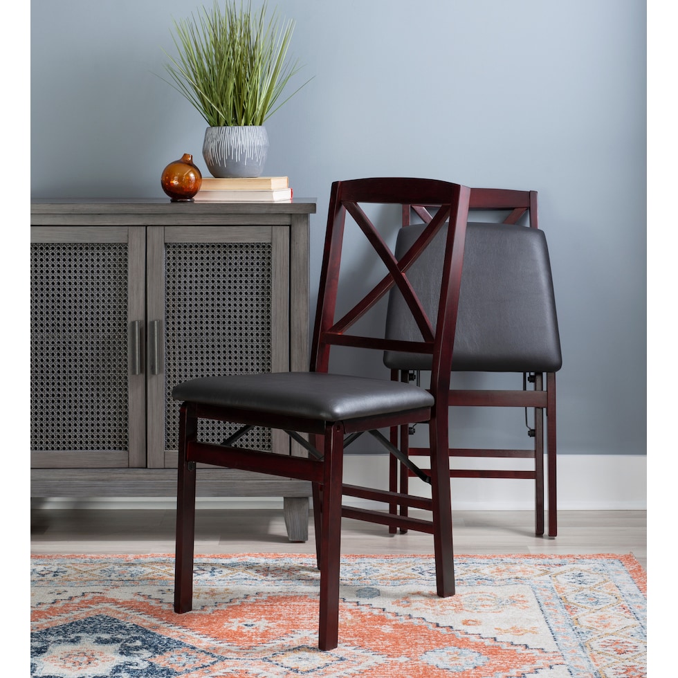 rosie dark brown chair   