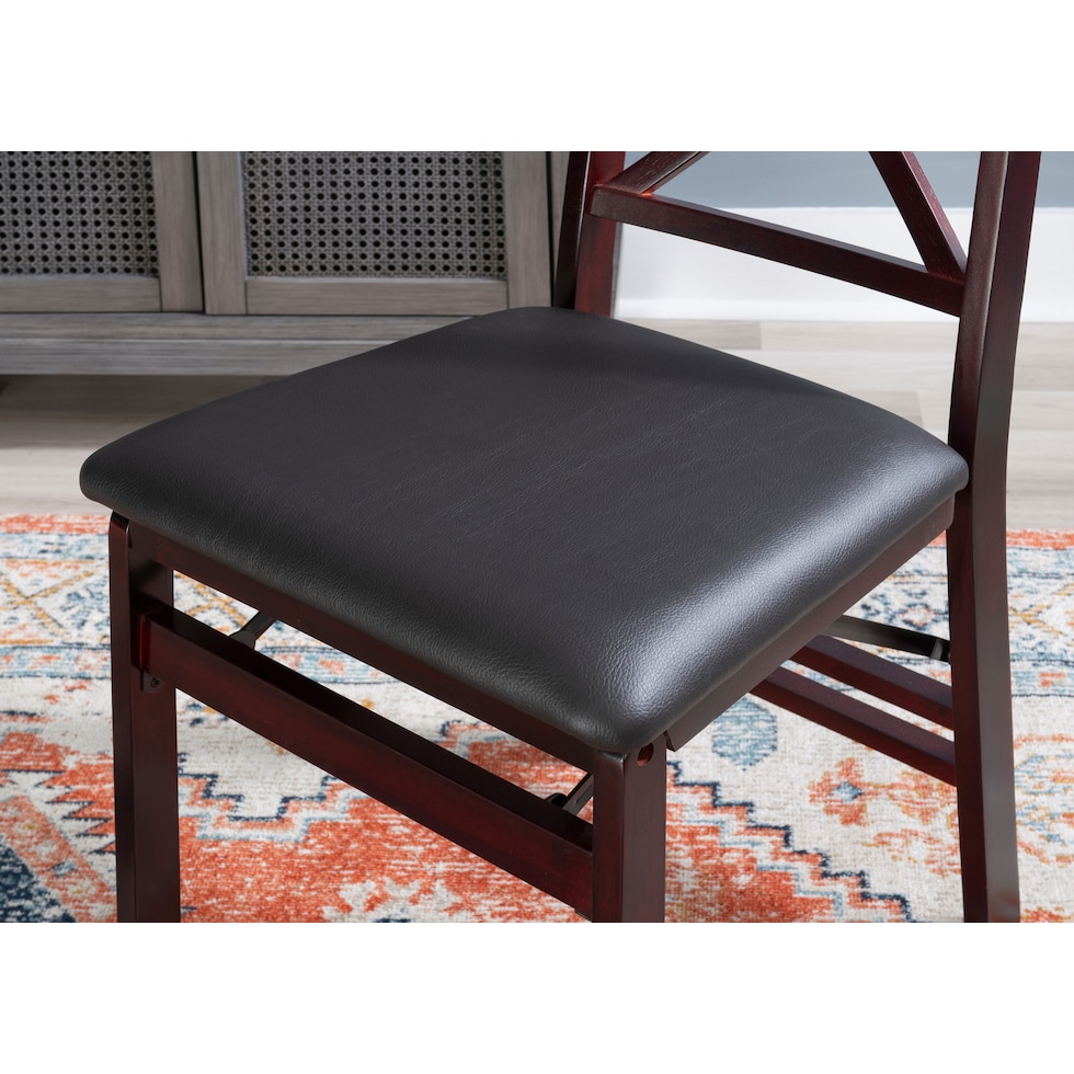 rosie dark brown chair   