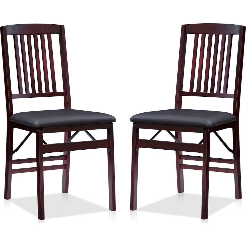 rosie dark brown dining chair   