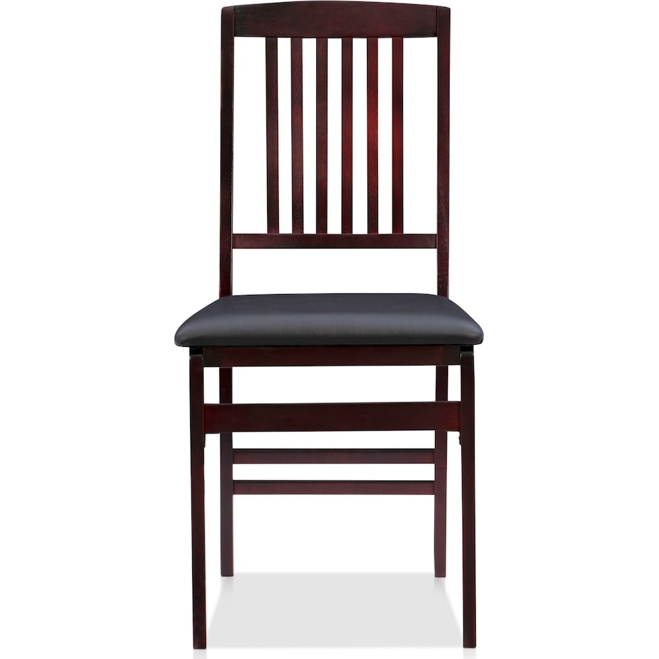 rosie dark brown dining chair   