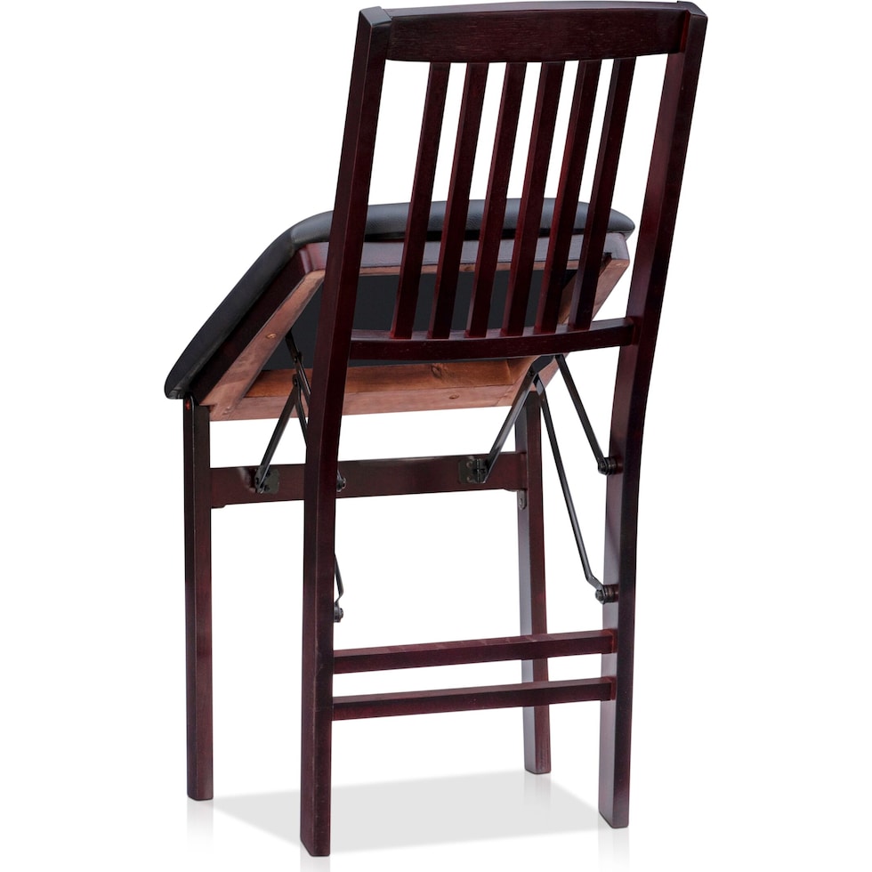 rosie dark brown dining chair   