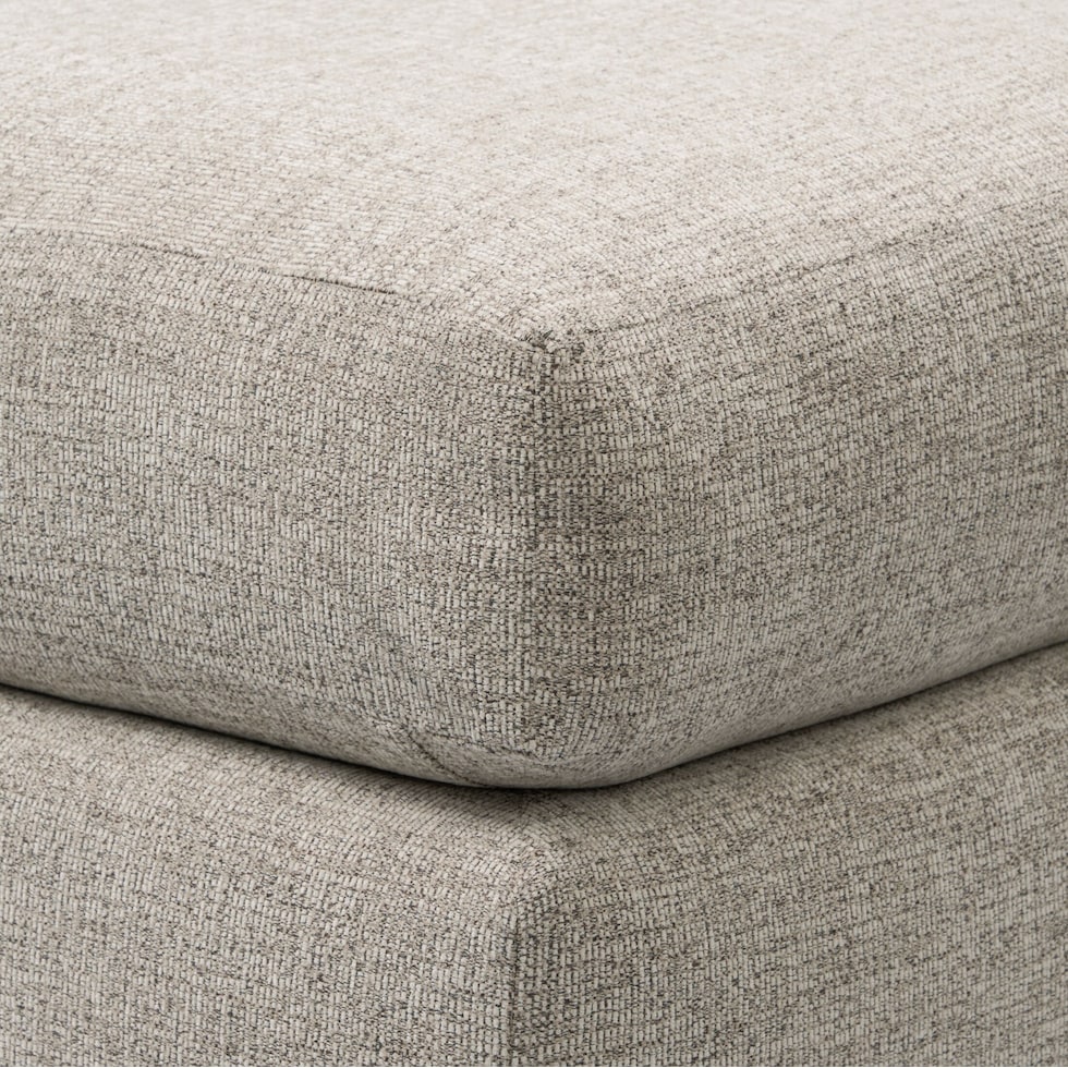 roslyn neutral ottoman   