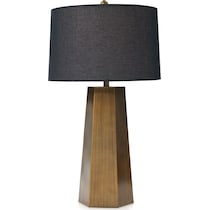 ross gold table lamp   