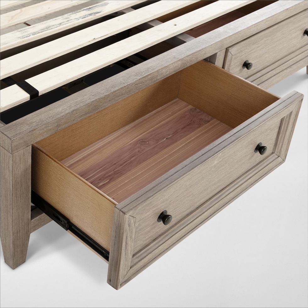 rowan bedroom neutral  pc queen bedroom   