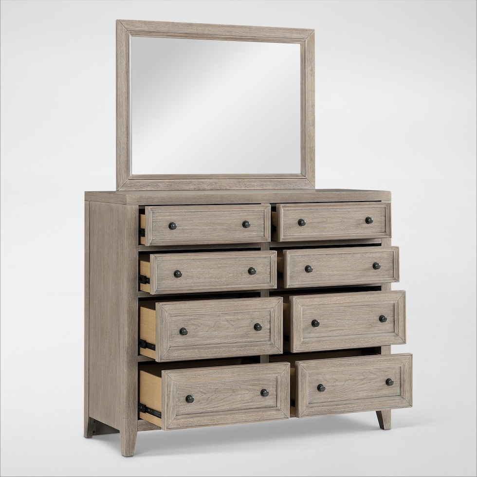 rowan bedroom neutral  pc queen bedroom   