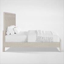 rowan bedroom white  pc king bedroom   