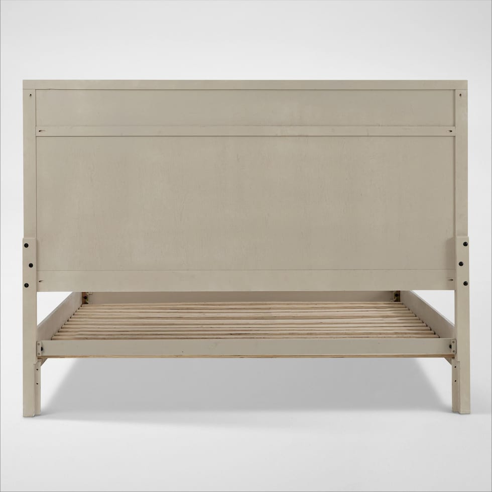 rowan bedroom white  pc king bedroom   