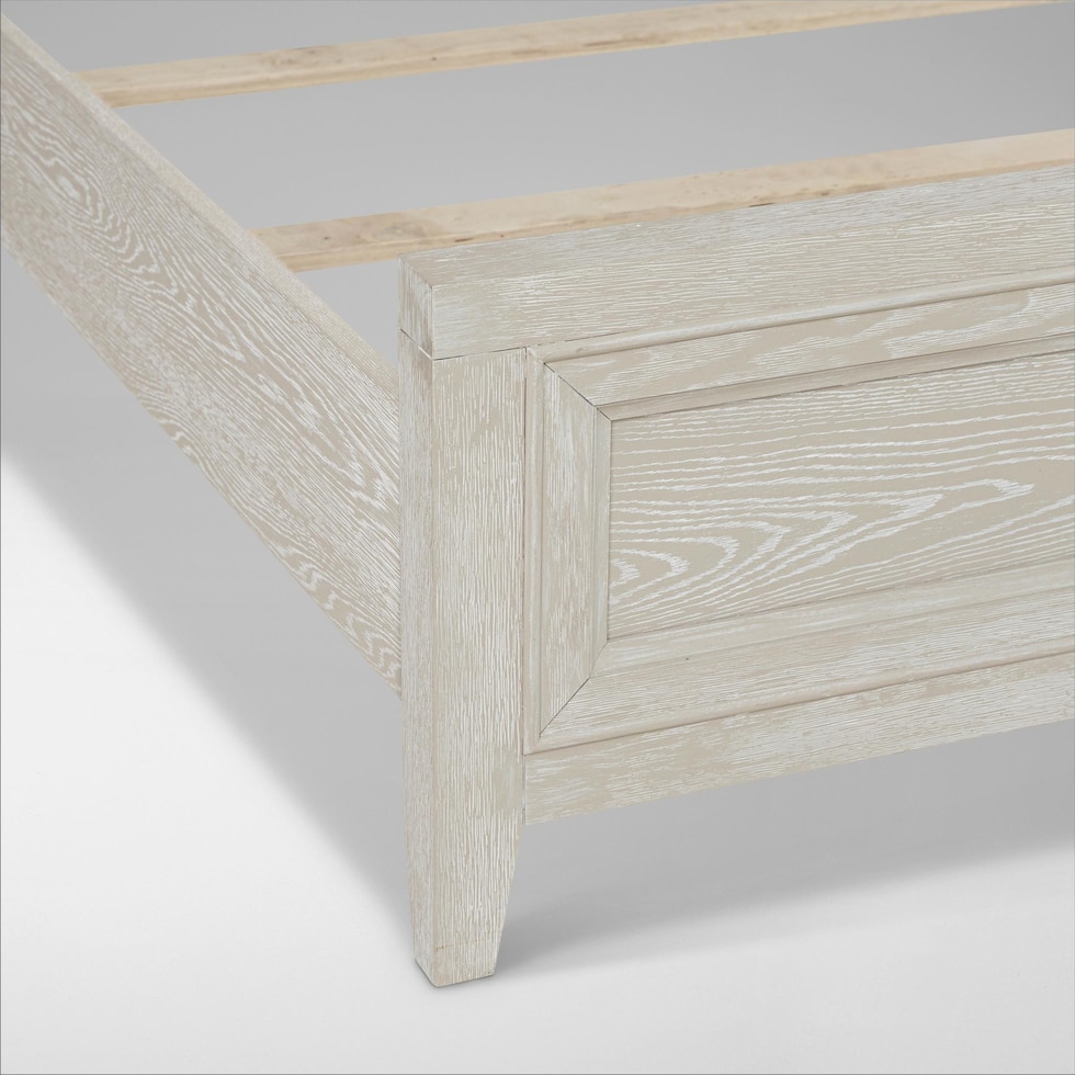 rowan bedroom white  pc king bedroom   