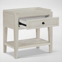 rowan bedroom white  pc king bedroom   