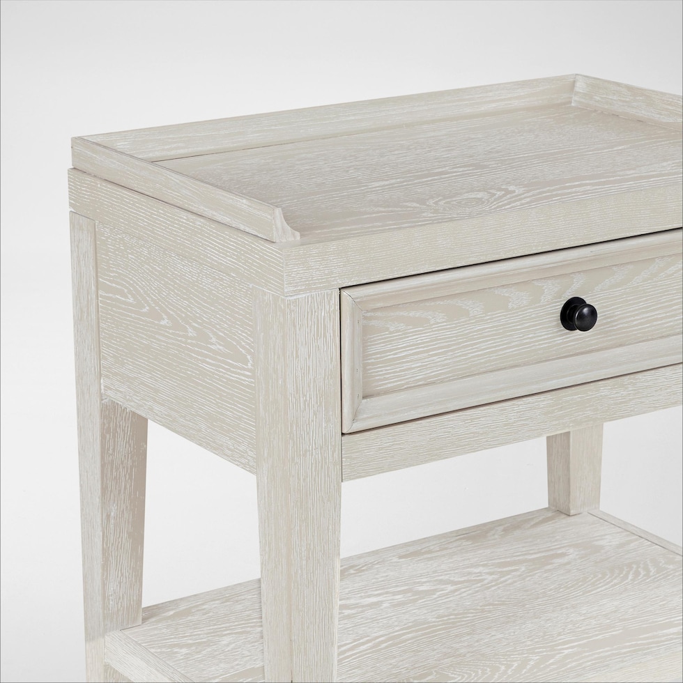 rowan bedroom white  pc king bedroom   