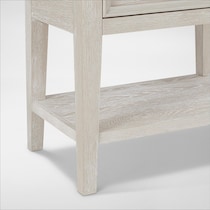 rowan bedroom white  pc king bedroom   