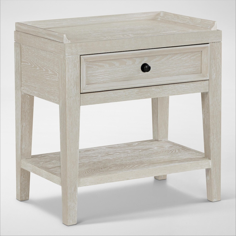 rowan bedroom white  pc king bedroom   