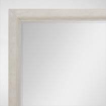 rowan bedroom white dresser and mirror   