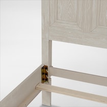 rowan bedroom white king bed   