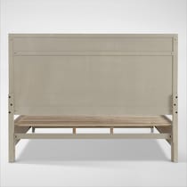 rowan bedroom white king bed   