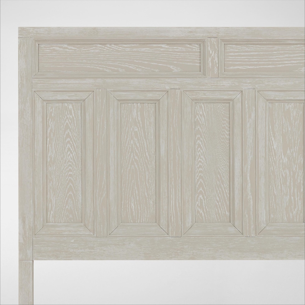 rowan bedroom white king bed   